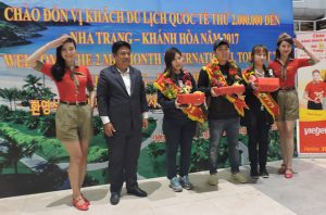 The 2 Millionth Foreign Visitor Arrives Khanh Hoa