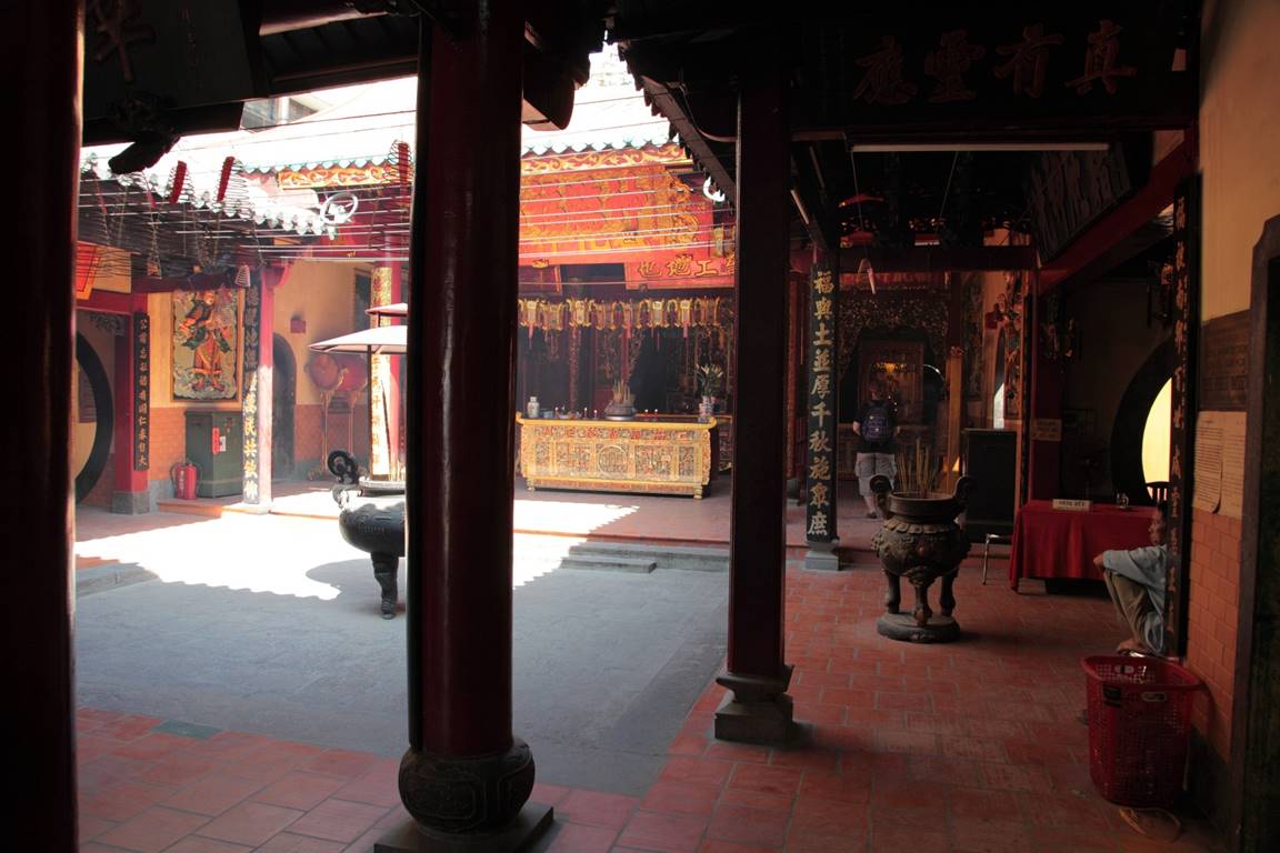 Inside Chinese Ong Temple In Can Tho