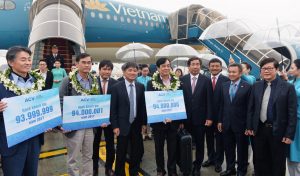 Hanoi Welcome 94 Millionth Air Passenger