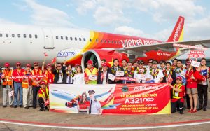 First Airbus A321neo Joins VietJet Fleet